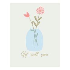 get well soon greeting card cover