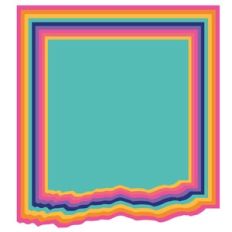 nested torn edge squares