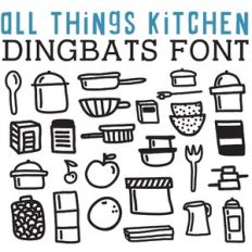 cg all things kitchen dingbats