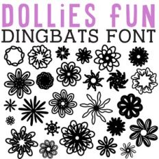 cg doilies fun dingbats