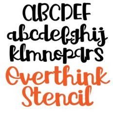 zp overthink stencil