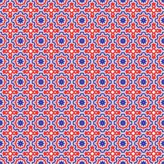 4th of july flowers pattern
