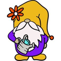 watering can / gardening gnome