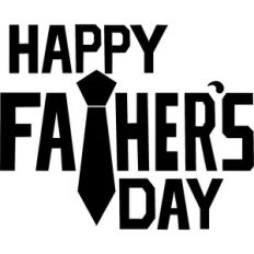 happy fathers day tie