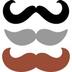 mustache set