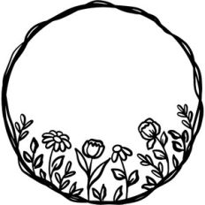 floral wreath