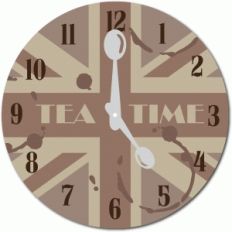 time for tea clock
