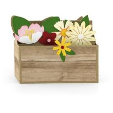 box card flower tote