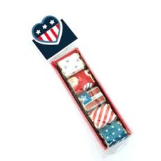 patriotic heart nugget sleeve medium