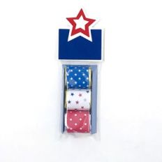 patriotic star nugget sleeve bag small