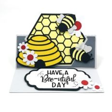 beehive easel card bee-utiful day