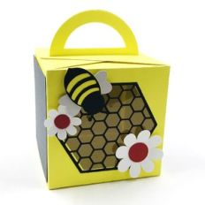 honeycomb square box
