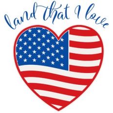 land that I love patriotic heart