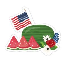 independence day watermelon
