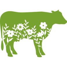 floral cow