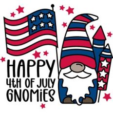 happy 4th of july gnomies