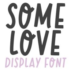 dtc some love display font