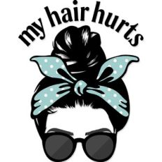 my hair hurts