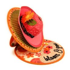 card garden hat 3d easel