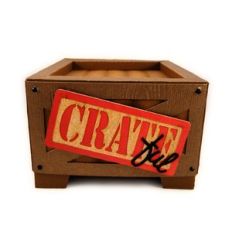 box 3d garden crate