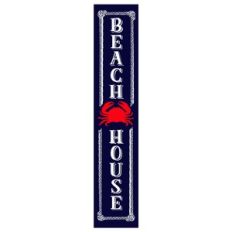 beach house porch sign