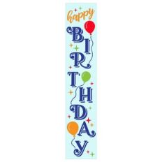 happy birthday porch sign