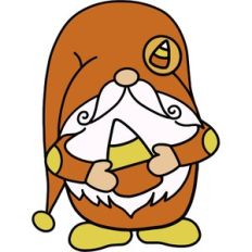 candy corn gnome