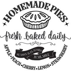 homemade pies
