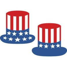independence day top hats
