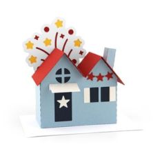 3d house patriotic