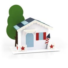 3d house patriotic