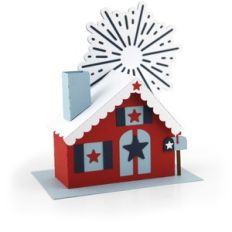 3d house patriotic