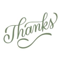 thanks phrase