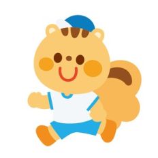 squirrel sports day running