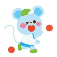 mouse sports day smile
