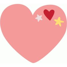 stars in heart