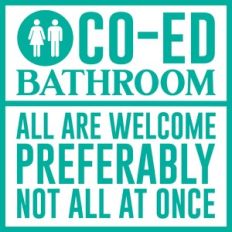 co-ed bathroom