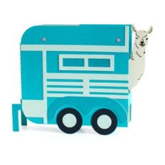 llama trailer box card side