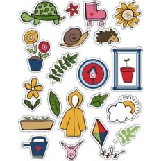 ml rainy days stickers