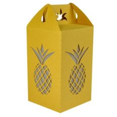 pineapple summer decor lantern