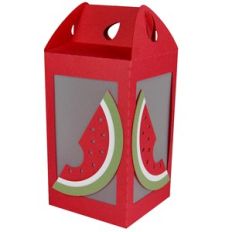 watermelon summer decor lantern