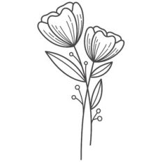 wildflower bouquet simple