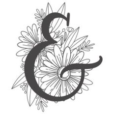 ampersand floral bouquet