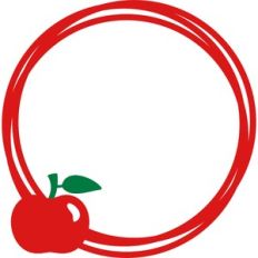 apple circle frame