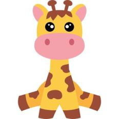 baby giraffe