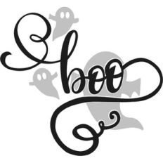 boo - halloween design
