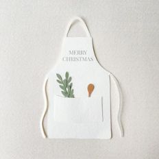 merry christmas apron card by farren celeste