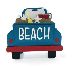 beach truck box card