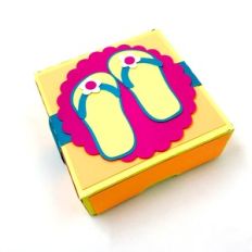 flip flops hinged box