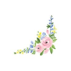corner flower